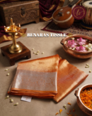 Golden Aura Banaras Tissue Saree