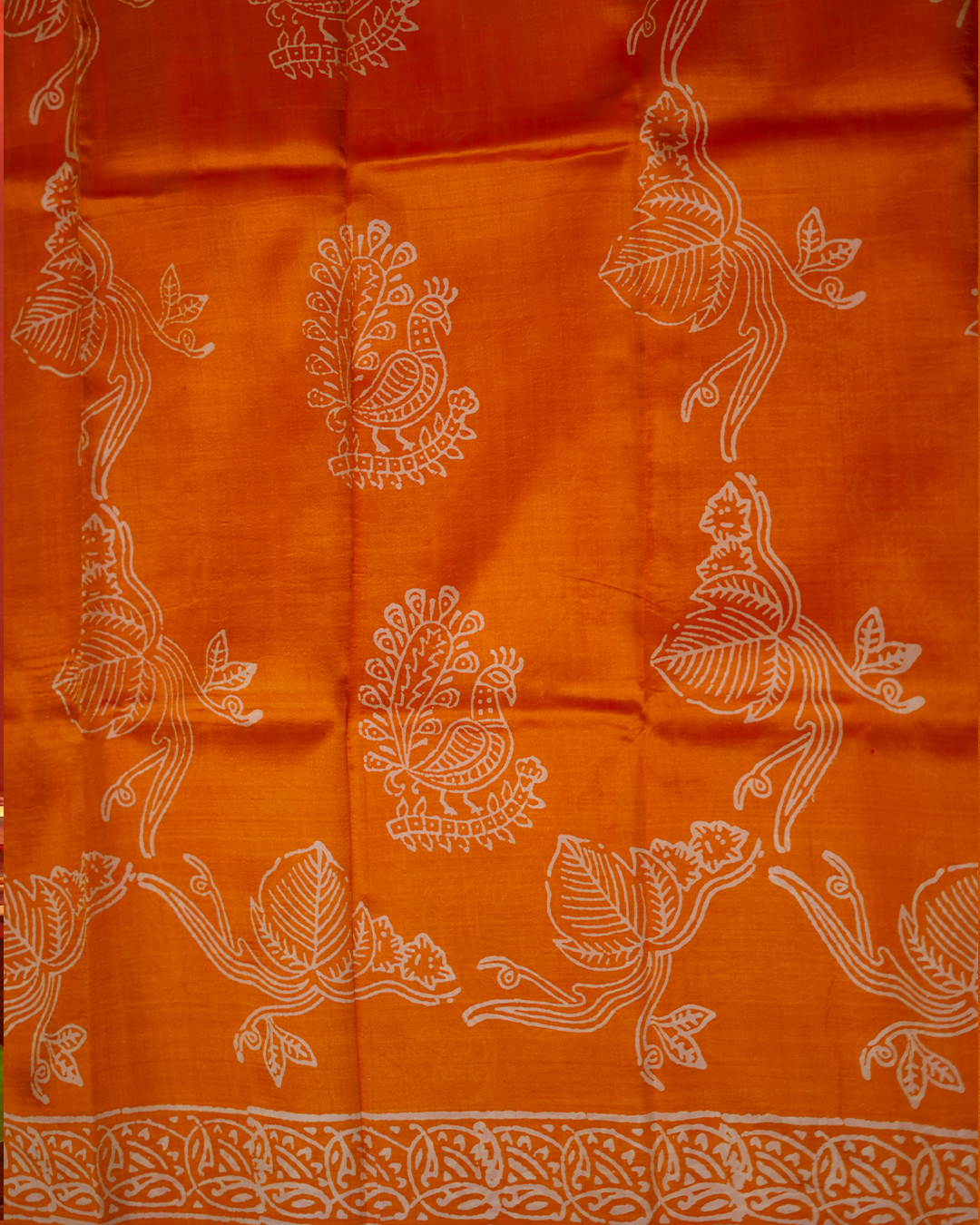Sunlit Heritage Bhishnupuri Silk Saree - Image 4