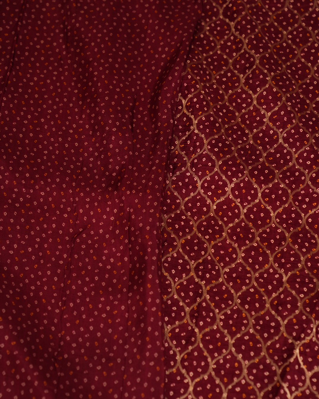 Mayur Kalamkari Satin Crepe Saree - Image 4