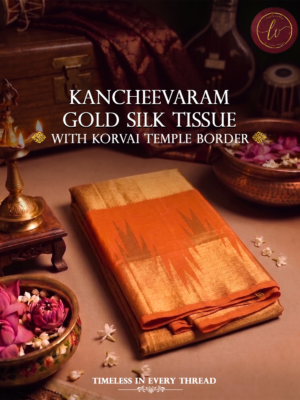 Suvarna Korvai Kancheevaram Silk Saree