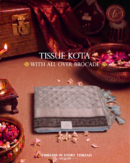 Neelambara Tissue Kota Brocade Saree